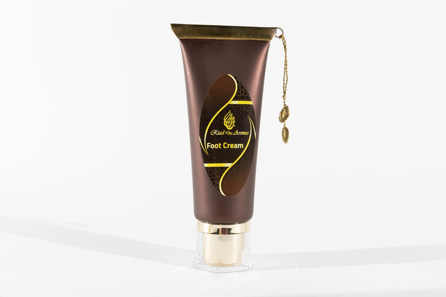 Nourishing Argan Foot Cream in a handy tube, perfect for deeply moisturizing and soothing tired, dry feet for soft, smooth skin.